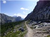 Rifugio Pederü - Vallon Bianco