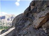 Rifugio Pederü - Bivacco Baccon Barborka