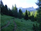 Ponte de Ru Curto - Rifugio Cinque Torri