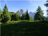 Ponte de Ru Curto - Rifugio Cinque Torri