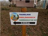border crossing Matjaševci - Tromejnik / Dreiländerecke / Harmashatar