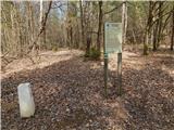 Čepinci (cemetery Čepinci) - Border stone A 115