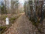 Čepinci (cemetery Čepinci) - Border stone A 115