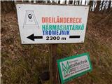 border crossing Matjaševci - Tromejnik / Dreiländerecke / Harmashatar