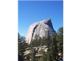 Half Dome (Yosemite, Kalifornija)  Proti vznožju subdome 