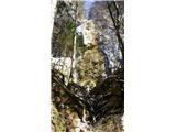 Poljana (Završnica)  - Waterfall below Kurica