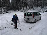 Zgornja brv - Koča na Klopnem vrhu