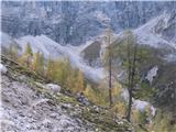 Sentiero Alpinistico Carlo Chersi utrinek v Špranji