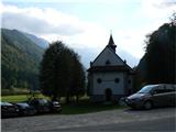 Chapel of Christ the King in Logarska dolina - Mrzla gora