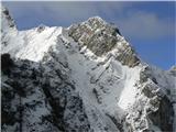 Krnička gora - še eden od zaželenih zimskih pristopov.