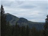 Krog petih planin v Karnjiskih Alpah Poludnik iz Mrzlega Studenca
