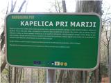 Kapelica pri Mariji pod Srebotnikom