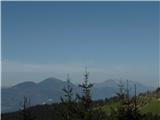 pogled proti Uršlji gori in Peci