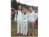 Evropsko prvenstvo v gorskem teku Ponosna Družina Kosovelj (Mitja, Mateja, Edvin)