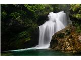 Šum waterfall in Vintgar Gorge