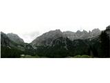 Malga Grantagar-Viška planina Še ena panoramska iz planine