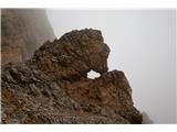Piz Ciaval (Monte Cavallo) - 2912 m …. nenavadnih oblik