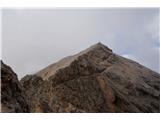 Piz Ciaval (Monte Cavallo) - 2912 m Tudi na najin vrh pelje udobna pot