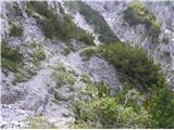 Monte Scinauz skrotasta potka