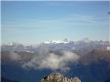 Tri gore nad Val Pesarino 