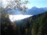 Tromeja Na sončni strani Alp - megla v Ratečah & Co.