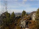 Spodnja Idrija - Gradišče (above Spodnja Idrija)