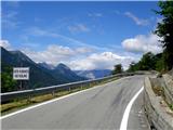 Aosta, Italija 1dan: ...in prideš do najlepšega ovinka...