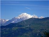 Aosta, Italija 2dan: Mont Blanc malo bližje