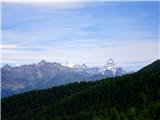 Aosta, Italija 2dan: Odpre se tudi pogled na Matterhorn