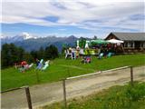 Aosta, Italija 2dan: Prihod na cilj tega dne: Chamole, 2311m