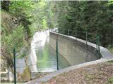 Zaročenca waterfall