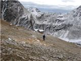 G. Kinigat - Monte Cavallino 2689 m proti dolini