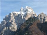 Lipnik - Monte Schenone iz Chiouta je lep pogled na Montaž