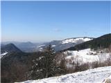 Potoška vas - Sveta planina (Partizanski vrh)