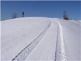 Kožljek in Koreno Lovska opazovalnica v bližini vasi Samotorica.