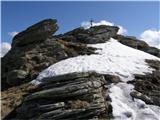 Golica / Koralpe (2140m) Schwanberg, en od številnih vrhov na Golici/Koralpe.