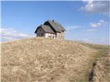 Planina Svinja / Saualpe (2079m) Wolfsberger Hütte.