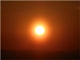 Večerno sonce nad Visokimi Turami.
