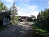 Hotel Šimnovec - Chapel of Marija Snežna (Velika planina)