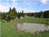 Hotel Šimnovec - Chapel of Marija Snežna (Velika planina)