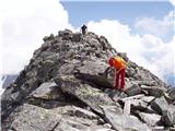 Säuleck (3086m) Na vrhu Säuleck-a.