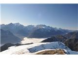 pogled na Julijske Alpe