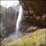 The Lower Peričnik waterfall