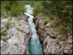 The Soča river-beds at Kršovec