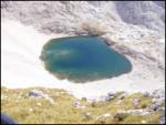 The lake Zgornje Kriško jezero