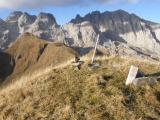 Monte Capolago / Seekopf Monte Floriz, zadaj Monte Coglians 