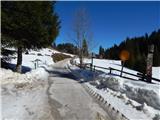 Koprivnik v Bohinju - Spodnji Goreljek (Pokljuka)