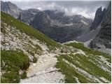 Piano Fiscalino / Fischleinboden - Croda Fiscalina di Mezzo / Oberbachernspitze