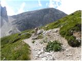 Piano Fiscalino / Fischleinboden - Rifugio Comici / Zsigmondy Hütte