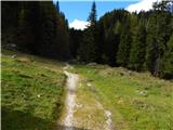 Planina Blato - Vodnikov Vršac (Vršac nad Zadnjico)